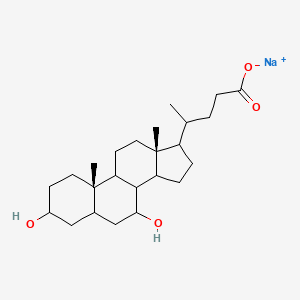 Chenodeoxycholic acid sodium