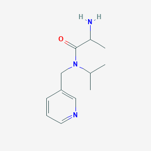 2-amino-N-propan-2-yl-N-(pyridin-3-ylmethyl)propanamide