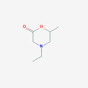 (S)-4-Ethyl-6-methylmorpholin-2-one