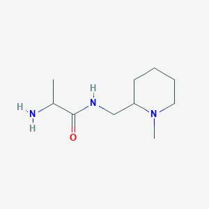 2-Amino-N-(((S)-1-methylpiperidin-2-yl)methyl)propanamide