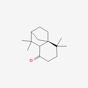 molecular formula C15H24O B15504795 Hexahydrotetramethyl methanonaphthalen-8-one 