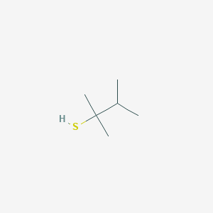 molecular formula C6H14S B155048 2,3-二甲基-2-丁硫醇 CAS No. 1639-01-6