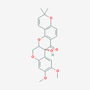 molecular formula C23H22O7 B15504892 Deguelinol I;Hydroxydeguelin 