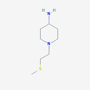 1-[2-(Methylthio)ethyl]-4-piperidinamine