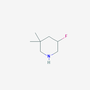 5-Fluoro-3,3-dimethylpiperidine