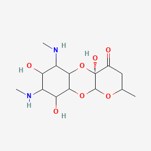 molecular formula C14H24N2O7 B15505075 Actinospectacin; Antibiotic 2233wp; Espectinomicina;Togamycin; Trobicin 