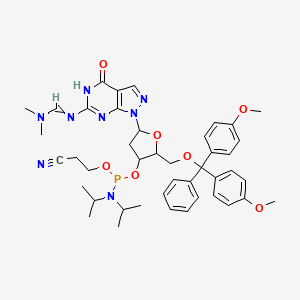 8-Aza-7-Deaza-2'-deoxyguanosine 3'-CE phosphoramidite