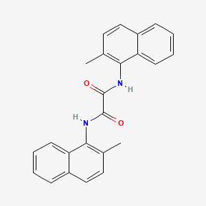 molecular formula C24H20N2O2 B15505214 N1,N2-bis(2-methylnaphthalen-1-yl)oxalamide 