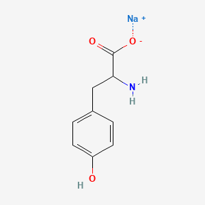 sodium (2S)-2-amino-3-(4-hydroxyphenyl)propanoate