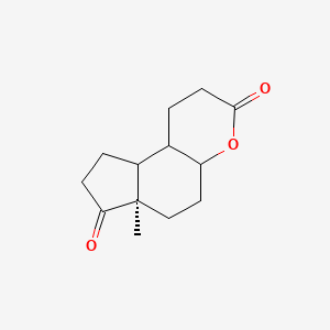 (6aR)-6a-methyl-2,4a,5,6,8,9,9a,9b-octahydro-1H-cyclopenta[f]chromene-3,7-dione