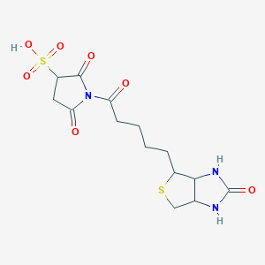 molecular formula C14H19N3O7S2 B15505431 Biotin-Sulfo-NHS ester 