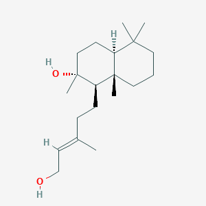 molecular formula C20H36O2 B155055 Labd-13-ene-8,15-diol CAS No. 10267-31-9
