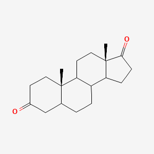 molecular formula C19H28O2 B15505641 5b-Androstan-3,17-dione 