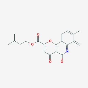 molecular formula C20H19NO5 B15505683 Repirinast; Romet 