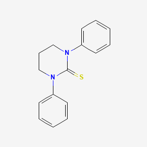 molecular formula C16H16N2S B15505748 1,3-diphenyltetrahydropyrimidine-2(1H)-thione 