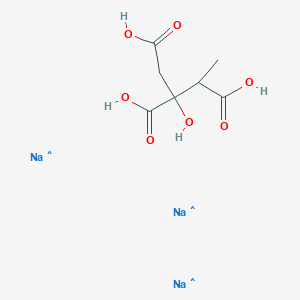 molecular formula C7H10Na3O7 B15505752 Methylcitric acid (trisodium) 