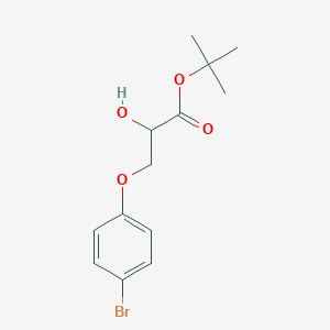 Tert-butyl 3-(4-bromophenoxy)-2-hydroxypropanoate