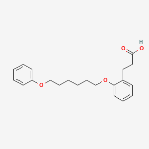 3-(2-((6-Phenoxyhexyl)oxy)phenyl)propanoic acid