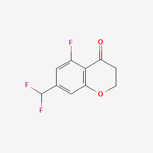 7-(Difluoromethyl)-5-fluorochroman-4-one