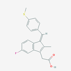 molecular formula C20H17FO2S B015506 沙利度胺硫化物 CAS No. 49627-27-2