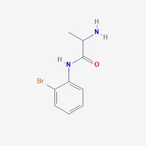 2-amino-N-(2-bromophenyl)propanamide