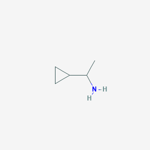 molecular formula C5H11N B155062 1-Cyclopropylethanamine CAS No. 1621-24-5