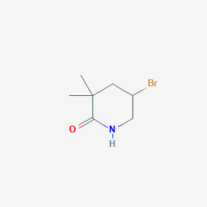 5-Bromo-3,3-dimethylpiperidin-2-one