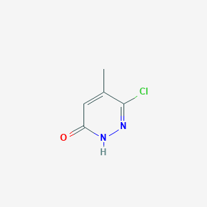 molecular formula C5H5ClN2O B155064 6-Chloro-5-methylpyridazin-3(2h)-one CAS No. 1703-07-7