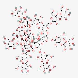 molecular formula C126H210O105 B15506413 6-O-A-Maltosyl-B-cyclodextrin 