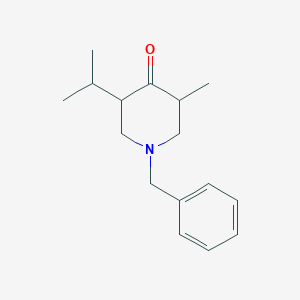 1-Benzyl-3-isopropyl-5-methylpiperidin-4-one