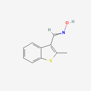 N-[(2-methyl-1-benzothiophen-3-yl)methylidene]hydroxylamine