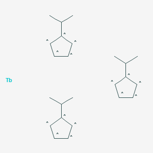 molecular formula C24H33Tb B15506753 Tris(isopropylcyclopentadienyl)terbium(III) 