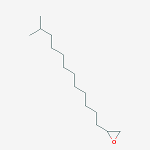 molecular formula C15H30O B15506762 2-(11-Methyldodecyl)oxirane 