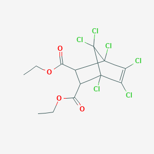 molecular formula C13H12Cl6O4 B155068 Chlorendic acid, diethyl ester CAS No. 1911-42-8