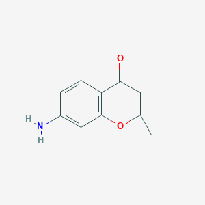 7-Amino-2,2-dimethylchroman-4-one