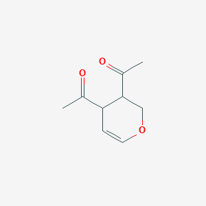 1-(4-acetyl-3,4-dihydro-2H-pyran-3-yl)ethanone