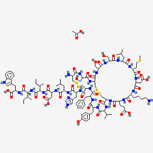 molecular formula C111H163N25O34S5 B15506945 Endothelin-1 Acetate 