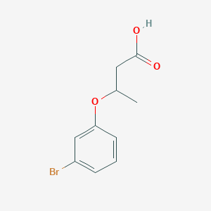 3-(3-Bromophenoxy)butanoic acid