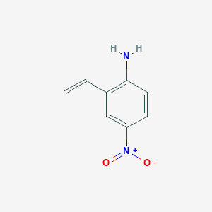 molecular formula C8H8N2O2 B15507076 4-Nitro-2-vinylaniline 