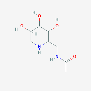 molecular formula C8H16N2O4 B15507137 2-ADN; DGJNAc 