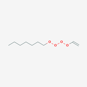 molecular formula C9H18O4 B15507172 n-Heptyltetraoxyethylene 