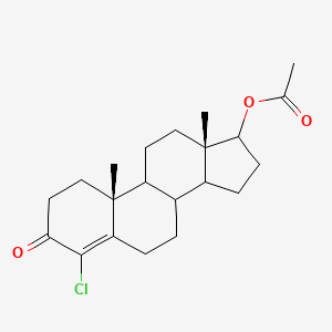 molecular formula C21H29ClO3 B15507191 Clostebol Acetat 