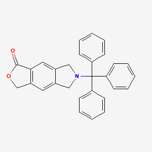 6-Trityl-3,5,6,7-tetrahydro-1H-furo[3,4-f]isoindol-1-one