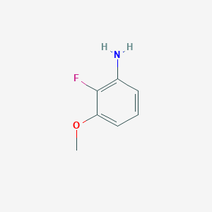 molecular formula C7H8FNO B155075 2-氟-3-甲氧基苯胺 CAS No. 801282-00-8
