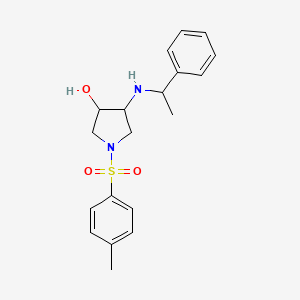 1-[(4-Methylphenyl)sulfonyl]-4-[(1-phenylethyl)amino]-3-pyrrolidinol