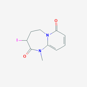 3-Iodo-1-methyl-4,5-dihydropyrido[1,2-a][1,3]diazepine-2,7(1H,3H)-dione