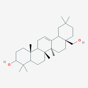 molecular formula C30H50O2 B15507894 (6aR,6bS,8aS,14bR)-8a-(hydroxymethyl)-4,4,6a,6b,11,11,14b-heptamethyl-1,2,3,4a,5,6,7,8,9,10,12,12a,14,14a-tetradecahydropicen-3-ol 