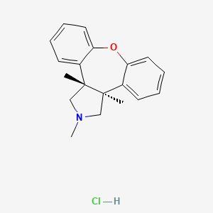 (2S,6S)-2,4,6-trimethyl-13-oxa-4-azatetracyclo[12.4.0.02,6.07,12]octadeca-1(18),7,9,11,14,16-hexaene;hydrochloride