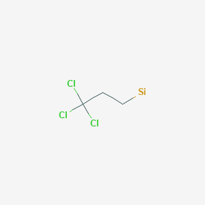 molecular formula C3H4Cl3Si B15508170 CID 53400221 