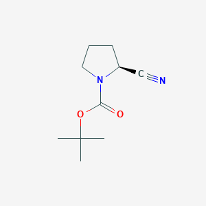 molecular formula C10H16N2O2 B155082 (S)-1-Boc-2-氰基吡咯烷 CAS No. 228244-04-0